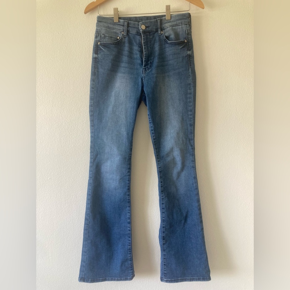 Denim & Denim Jeans With Flare Bottoms